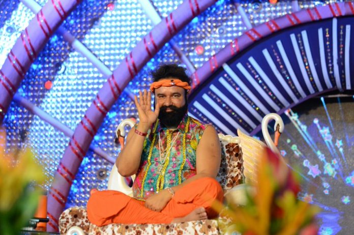 The self styled guru Baba Gurmeet Ram Rahim Singh Insaan
