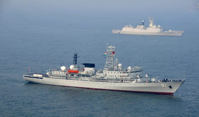 Latest news on Indian Navy and Maldives | theprint.in A Chinese Navy vessel off the coast of India. The Chinese Navy is building warships to add to its fleet much faster than imagined.