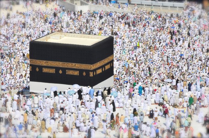 Latest news on Haj | Women can go in groups to Haj | theprint.in Pilgrims at the Sacred Mosque