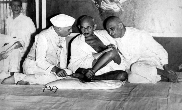 Latest news on Sardar Patel | TalkPoint | theprint.in Nehru, Gandhi, and Sardar Patel sitting together
