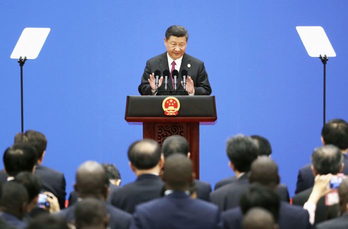 atest news on China | Beijing conference | theprint.in Xi Jinping addressing the conference in Beijing