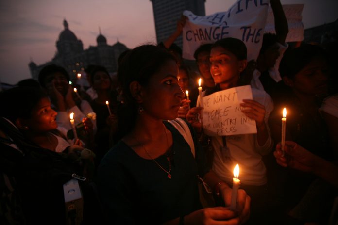 Latest news on 26/11 | ThePrint A candle light rally to protest against terror attacks in Mumbai at Gateway of India in 2008