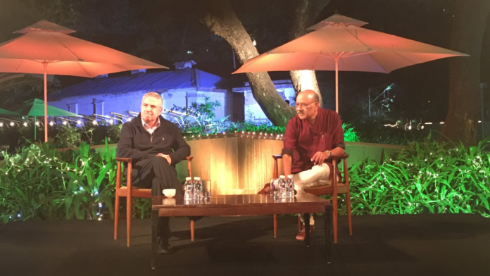 Latest news on Off the Cuff with Thoman Friedman | theprint.in Thomas Friedman and Shekhar Gupta on stage