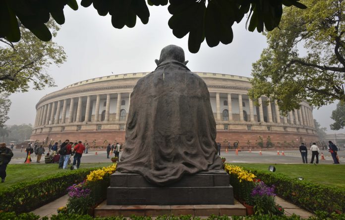 Latest news on politics | ThePrint.in A view of the parliament building