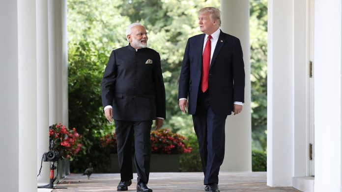 President Trump And Indian PM Modi Hold Joint Statement At White House US President Donald Trump with PM Narendra Modi in Washington | Win McNamee/Getty Images
