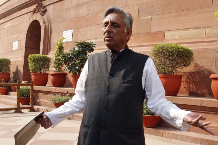 Latest news on politics | Mani Shankar Aiyar Hindi | ThePrint Congress leader Mani Shankar Aiyar at Parliament House