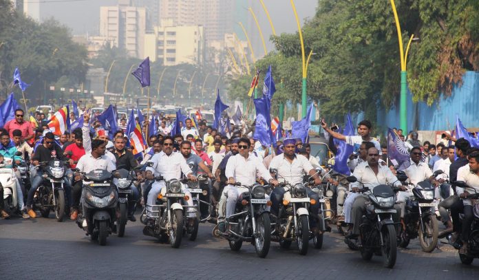 Dalit activists rally in Mumbai