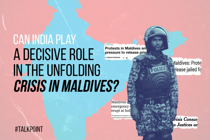 Can India play a decisive role in the unfolding crisis in Maldives? | TalkPoint | ThePrint.in Illustration by Siddhant Gupta