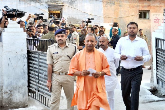 Latest news on Gorakhpur bypoll | Gorakhpur bypoll: Make no mistake, this is Yogi Adityanath’s defeat | theprint.in UP CM Yogi Aditynath in Gorakhpur