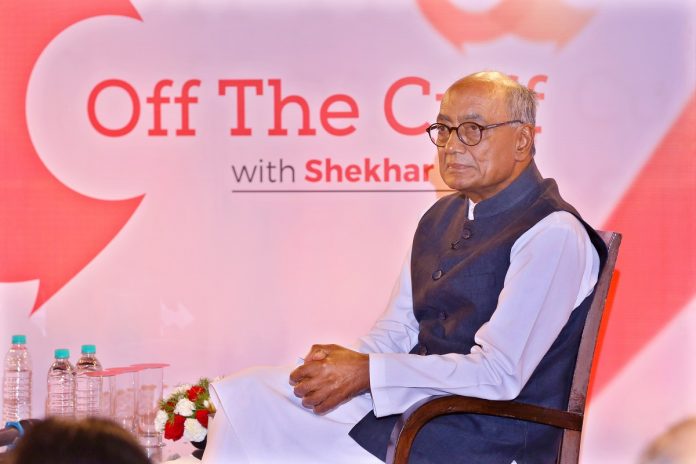 Latest news on Digvijaya Singh| Theprint.in Digvijaya Singh at Off the Cuff event in Delhi