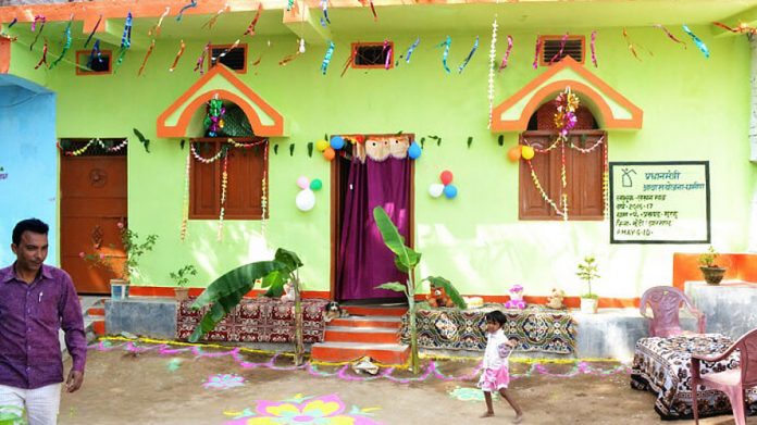 Latest news on the Pradhan Mantri Awaas Yojana (Grameen) | theprint.in A completed house under the PMAY (G) scheme | pmayg.nic.in