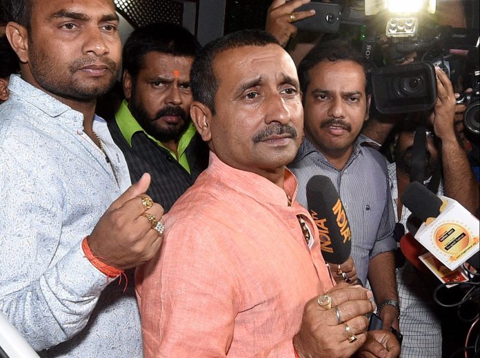 Latest news on Unnao rape|ThePrint.in BJP MLA from Unnao Kuldip Singh Sengar reached SSP office
