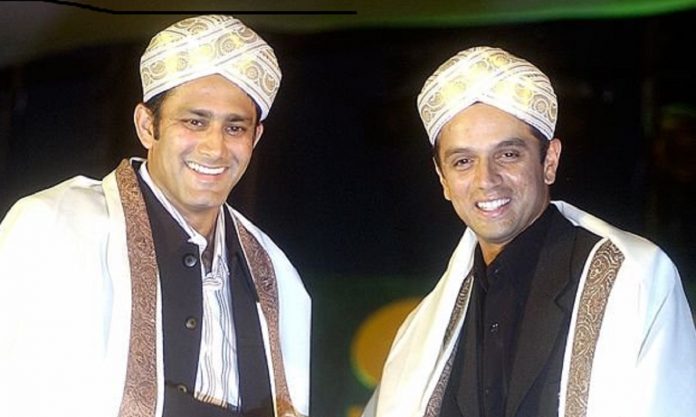 Latest news on Rahul Dravid and Anil Kumble | theprint.in File photo of Rahul Dravid and Anil Kumble
