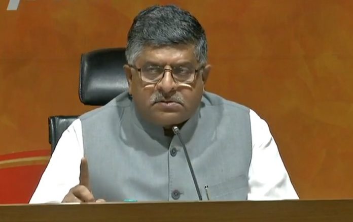 Latest news on politics | theprint.in Union Law Minister Ravi Shankar Prasad | BJP Twitter