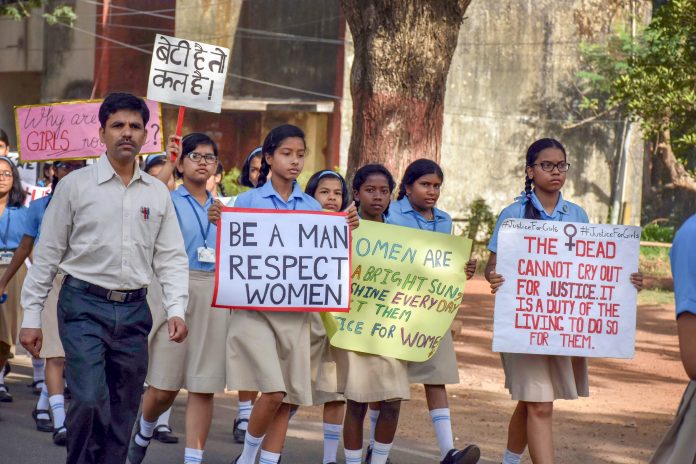 Latest news on sexual abuse | theprint.in Students hold placards during a protest march