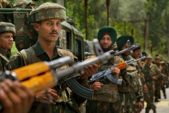 Latest news on Indian and Pakistani army | theprint.in A file image of Indian Army in Srinagar | Paula Bronstein/Getty Images