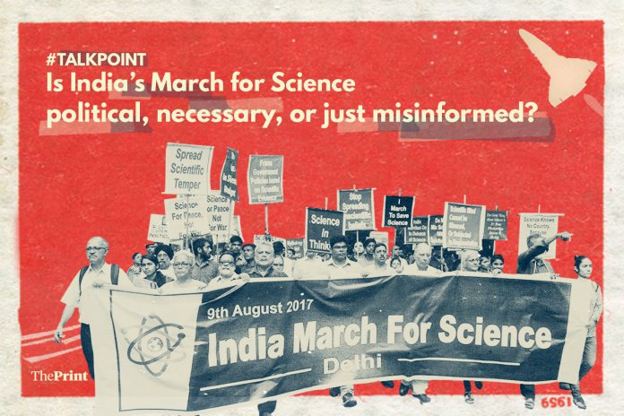 Latest news on the March for Science | Talk Point | theprint.in