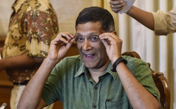 Arvind Subramanian press conference Outgoing Chief Economic Adviser Arvind Subramanian | PTI