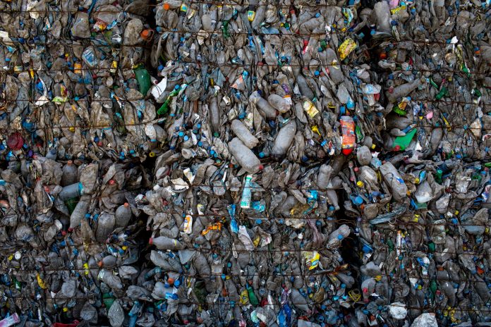Latest news on microplastics | theprint.in Cubes of sorted compressed plastic bottles, Istanbul | Chris McGrath/Getty Images
