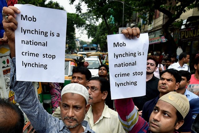 Latest news on mob lynching | theprint.in A protest against the recent cases of mob lynching in Kolkata | Swapan Mahapatra/PTI