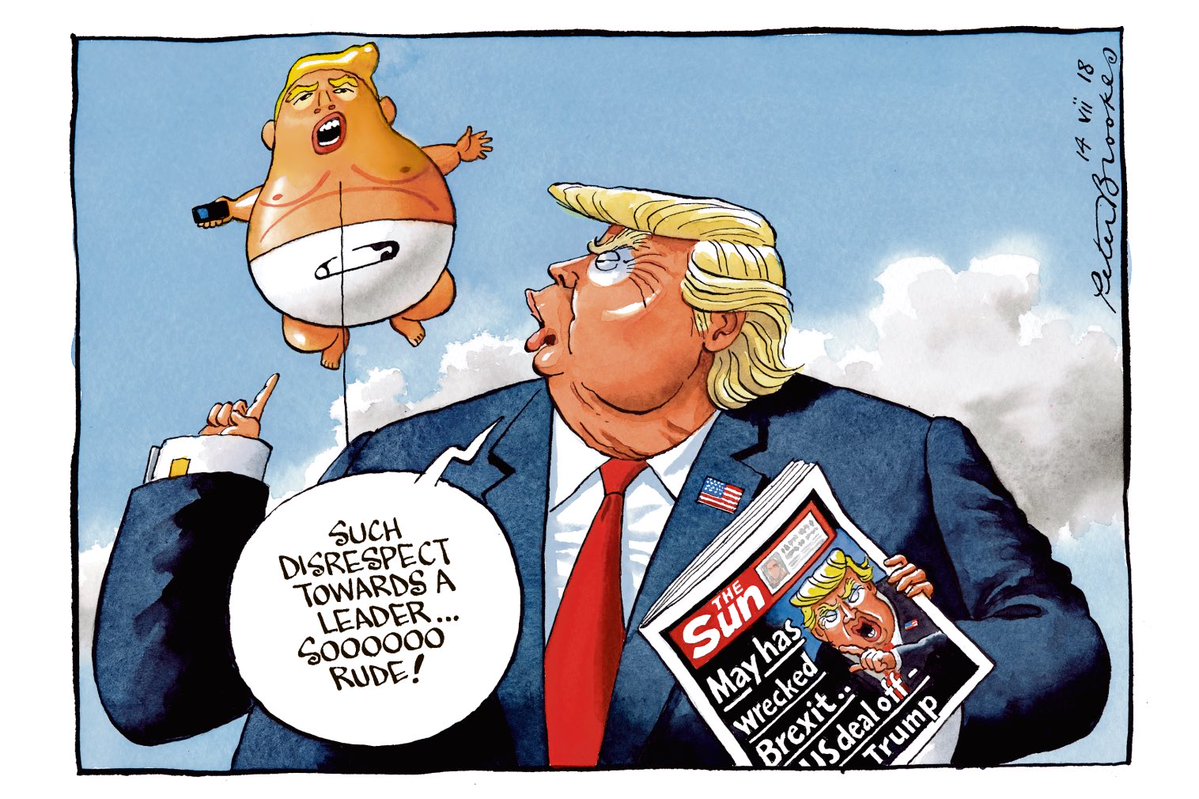 Cartoons: Donald Trump is a hypocritical 'baby' & nothing ...