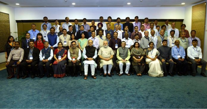 Latest news on Governance | ThePrint.in Officers of Indian Revenue Service with PM Modi & Arun Jaitley | Facebook/IRS