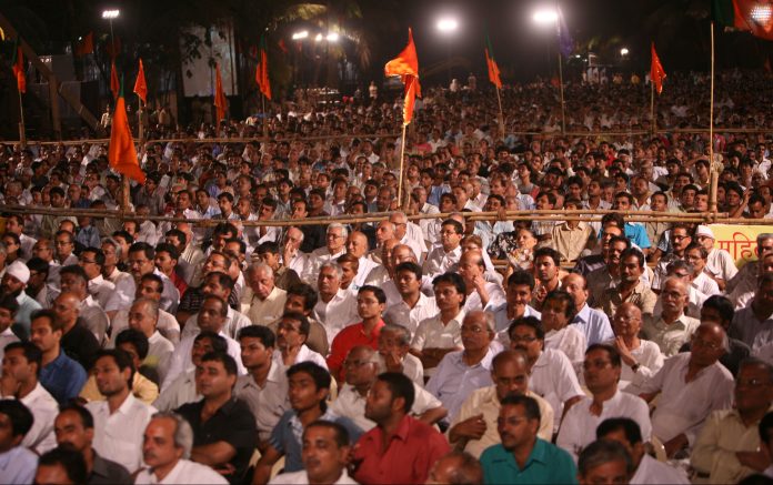 Indian election rally 2009 BJP