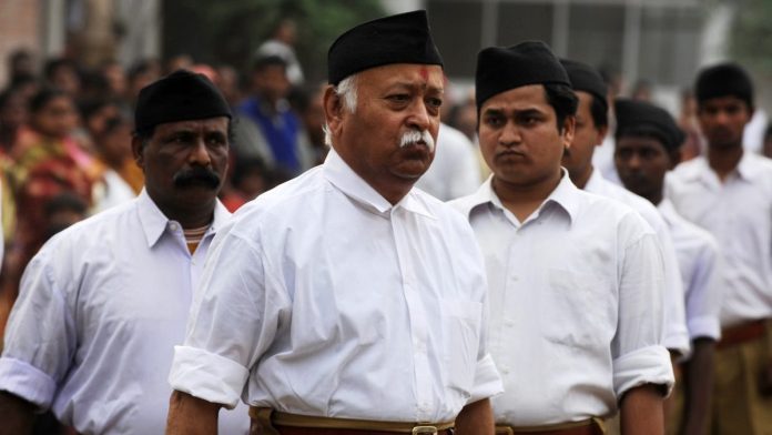 Latest new son Mohan Bhagwat RSS chief Mohan Bhagwat | DIPTENDU DUTTA/AFP/Getty Images