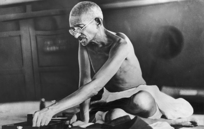 Mahatma Gandhi Mahatma Gandhi, circa 1935 | Hulton Archive/Getty Images