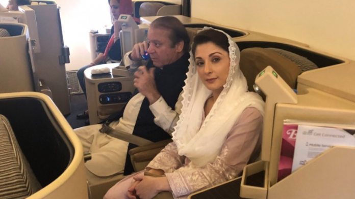 GoToPakistan | ThePrint.in Nawaz Sharif with Maryam Nawaz