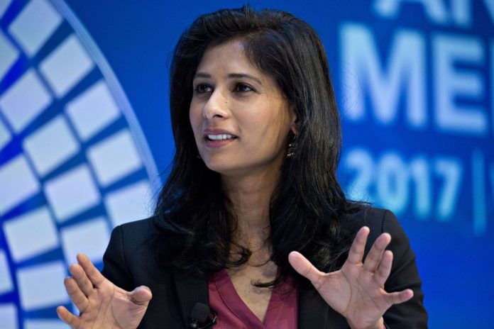 Latest news on demonetisation | ThePrint.in File image of Gita Gopinath | Andrew Harrer/Bloomberg