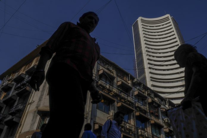 Latest news on Economy |ThePrint.in Pedestrians walk past the Bombay Stock Exchange building in Mumbai | Dhiraj Singh/Bloomberg