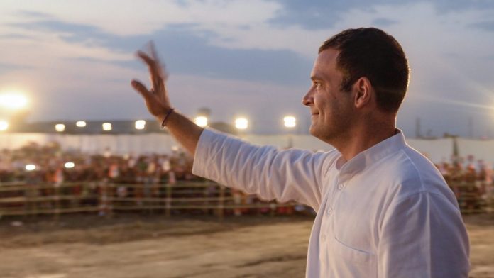 Latest news on Rahul Gandhi and state polls | theprint.in Congress president Rahul Gandhi during a rally in Rajasthan | PTI