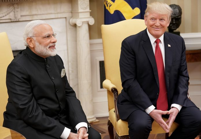 Donald Trump | ThePrint.in Narendra Modi with Donald Trump