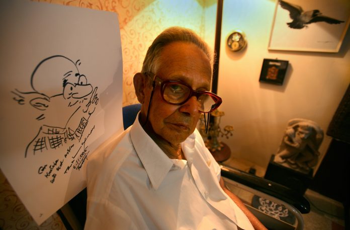 Latest news on R.K. Laxman | ThePrint.in File image of R.K. Laxman | Mustafa Quraishi/Getty Images