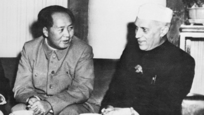 Image result for nehru and mao