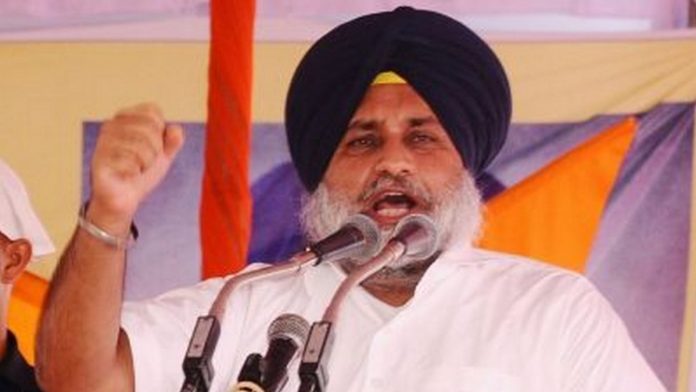 Latest news on Punjab | ThePrint.in File photo of Shiromani Akali Dal leader Sukhbir Singh Badal | @officeofssbadal/Twitter