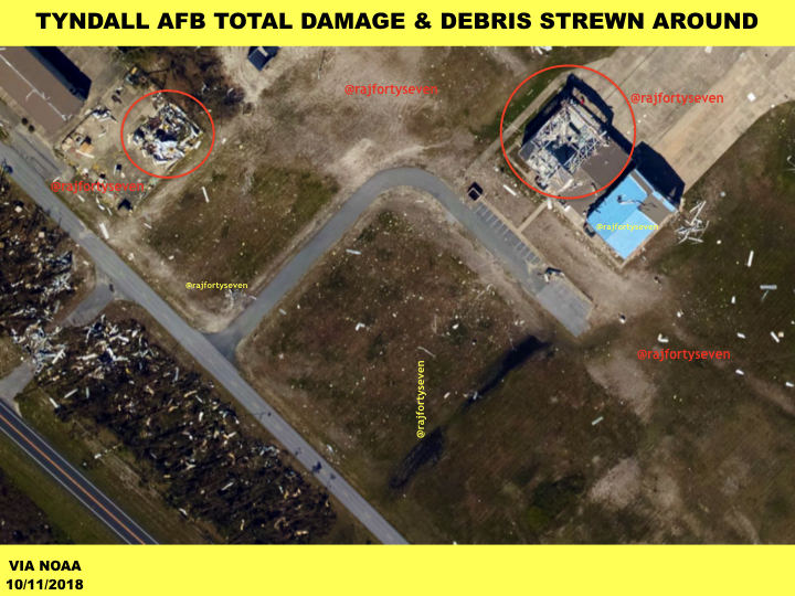 Satellite imagery of the damage by the storm | Col. Vinayak Bhat (retd) /ThePrint.in