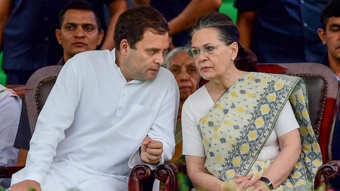 Latest news on Congress | ThePrint File image of Rahul Gandhi with Sonia Gandhi