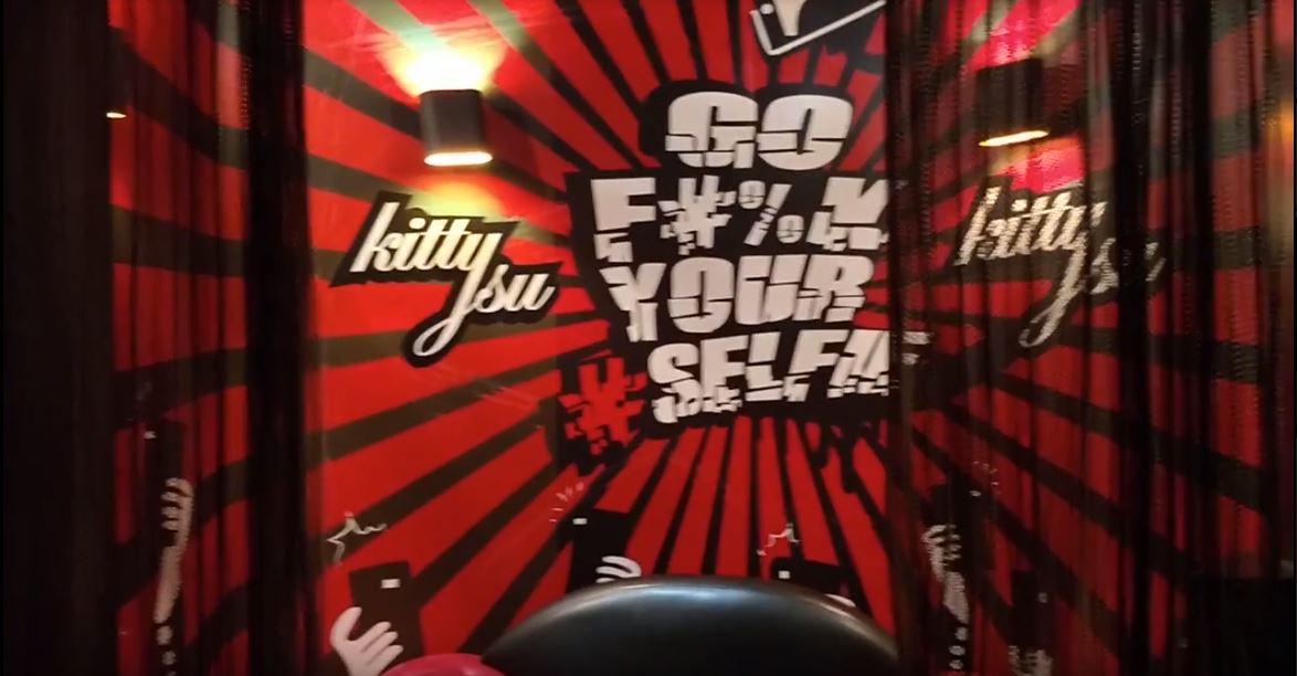 A selfie booth in Kitty Su, New Delhi | ThePrint