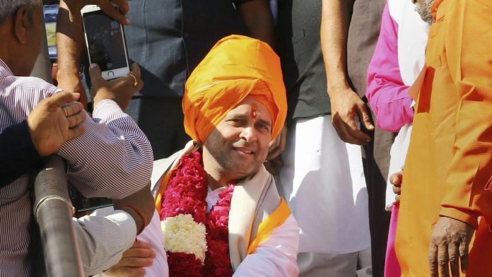 Latest news on Rahul Gandhi | ThePrint Congress President Rahul Gandhi after offering prayers at Brahma Temple, in Pushkar