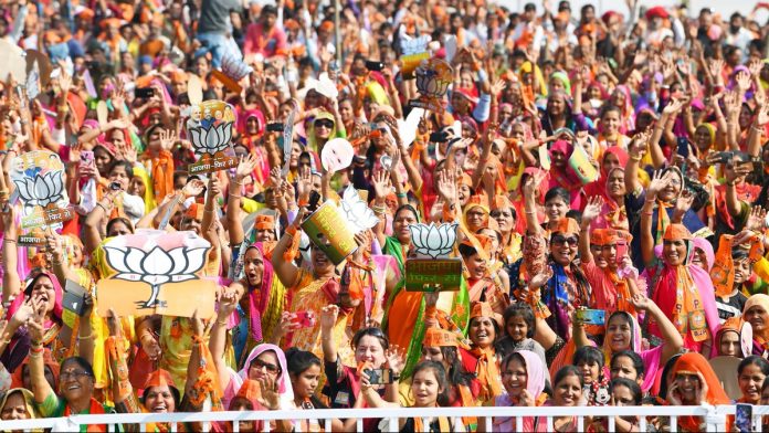 Latest news on BJP and assembly elections | theprint.in BJP supporters at a rally in Sumerpur