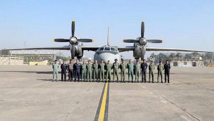 Latest news on Indian Air Force | theprint.in IAF personnel and the An-32 bio-fuel demonstrator aircraft at 12 Wing, Chandigarh