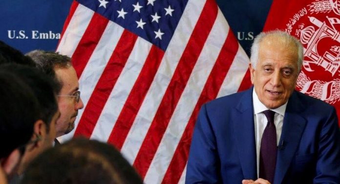 Khalizdan US-Afghanistan US Special Representative Zalmay Khalizdad | @US4AfghanPeace/Twitter