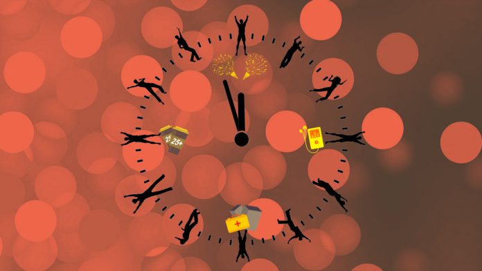 Latest news on New Year's eve | ThePrint.in Graphic by Soham Sen | ThePrint.in
