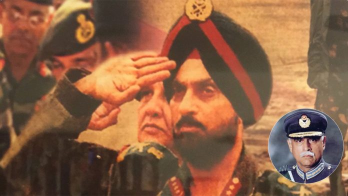 Lt Gen HS Panag Lt Gen H.S. Panag (background image) was part of the battalion that captured Pakistan Air Force pilot Flight Lt Parvaiz Qureshi Mehdi (inset) | Twitter/@rwac48/thepakteahouse.blogspot.com