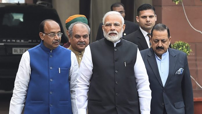 Latest news on Narendra Modi | ThePrint Prime Minister Narendra Modi with his ministers ahead of the Winter Session of Parliament
