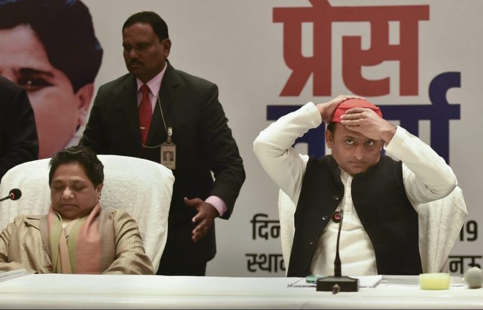 Latest news on SP-BSP alliance | ThePrint.in BSP-SP joint press conference