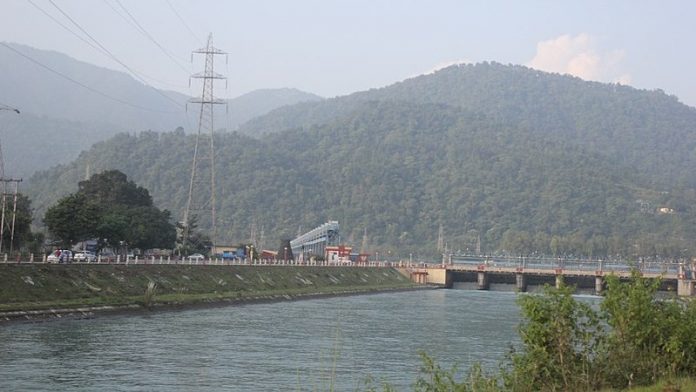 Latest news on Yamuna River | ThePrint Dakpathar barrage in Uttarakhand across Yamuna river | Commons