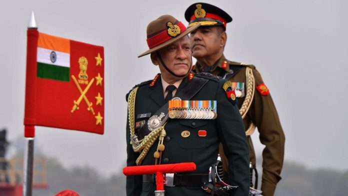 Latest news on Bipin Rawat | ThePrint Army chief Bipin Rawat at Army Day parade | Praveen Joshi/ThePrint